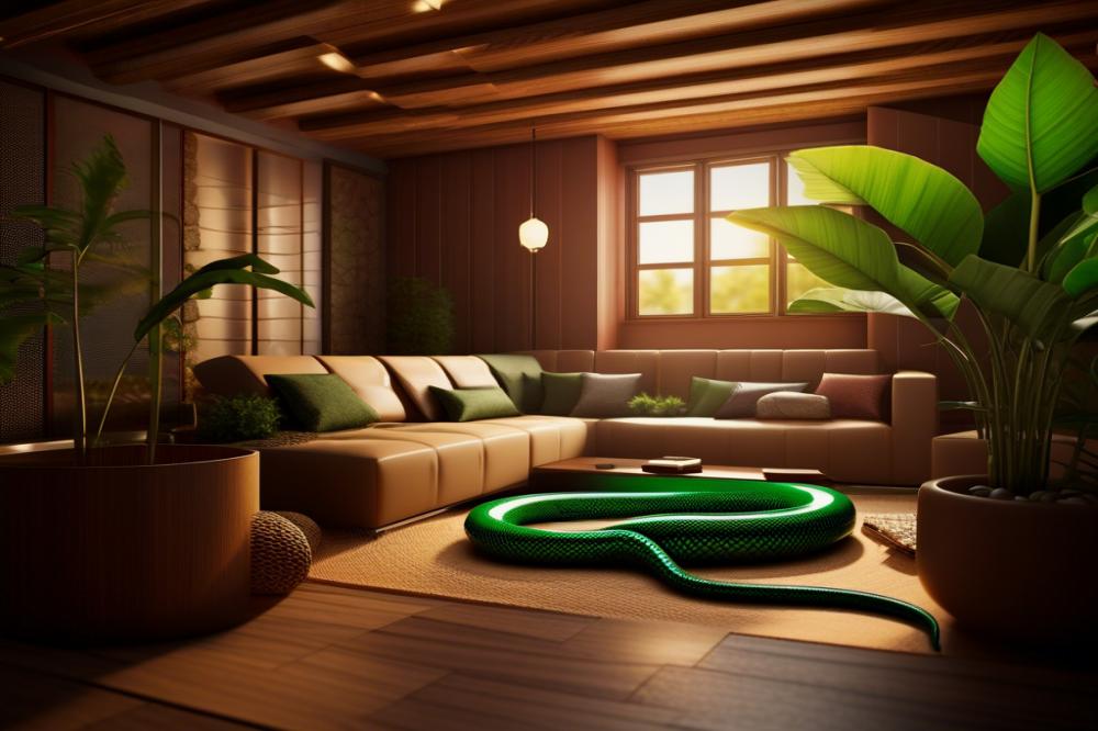 Image showcasing Enhancing Your Snake's Life: The Crucial Role Of Environmental ...