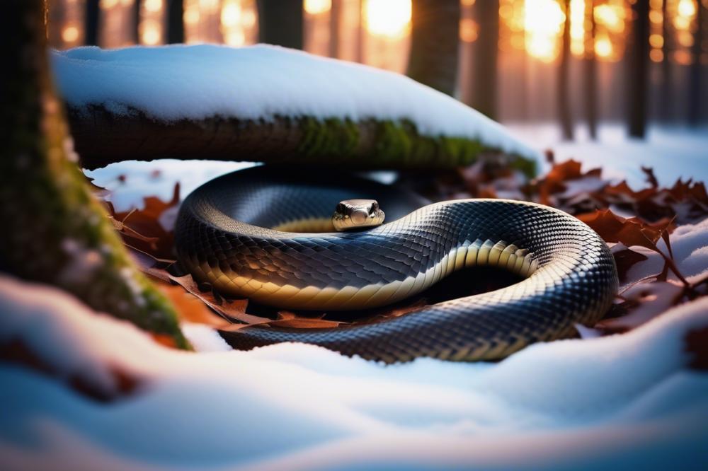 Image showcasing Understanding Snake Hibernation: Insights Into Metabolic Rate ...